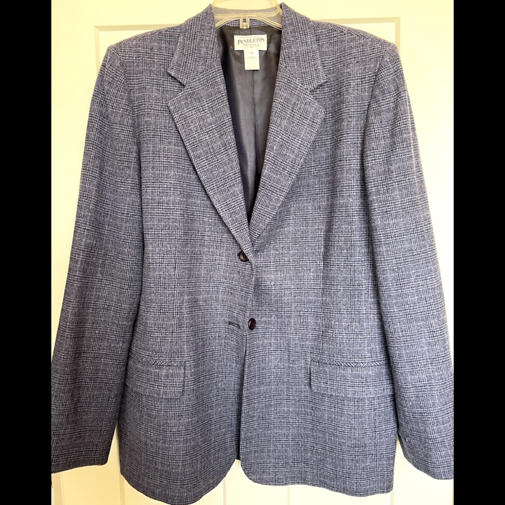 Pendelton tweed blazer